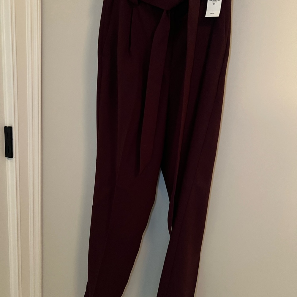 Express Deep Burgundy Women's Trousers
